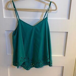 Fabletics Teal Sleeveless Women's Top